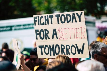 Be Kind and Fight for a better tomorrow 
